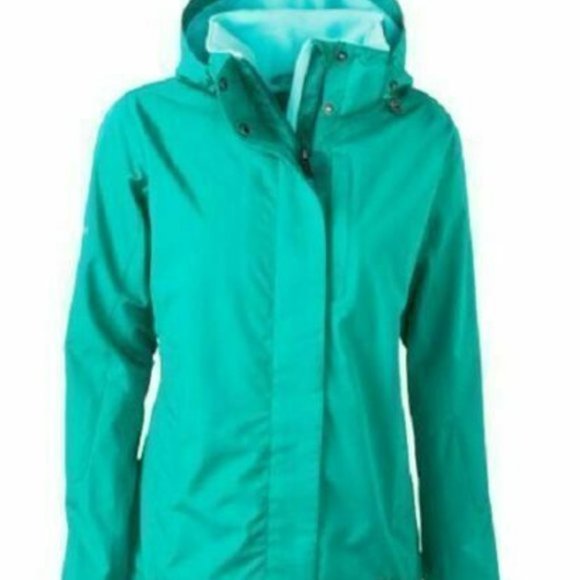 Cabela's Womens Detachable Hood Jacket Dry Plus Catalina Emerald Teal ME… - Picture 7 of 7